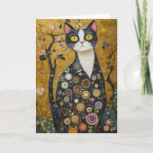 Celestial Feline in goud (Voorkant)