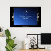 Celestial Fire Poster (Thuiskantoor)