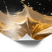 Celestial Flake – Baroque Winter Glamour Foto Afdruk (Hoek)