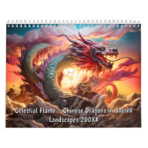 Celestial Flame – Chinese Dragons in Sacred Landsc