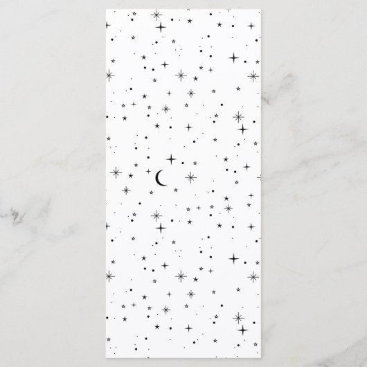 Celestial Flat Menu (Achterkant)