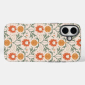 Celestial Floral Sunburst Seamless Pattern Design Case-Mate iPhone Case (Achterkant (horizontaal))