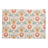 Celestial Floral Sunburst Seamless Pattern Design Kussensloop (Achterkant-Links)