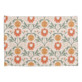 Celestial Floral Sunburst Seamless Pattern Design Kussensloop (Achterkant-Rechts)