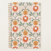 Celestial Floral Sunburst Seamless Pattern Design Planner (Voorkant)