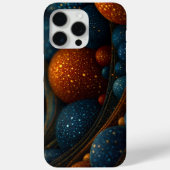 Celestial Flow: Abstracte sferen in beweging Case-Mate iPhone Case (Achterkant)