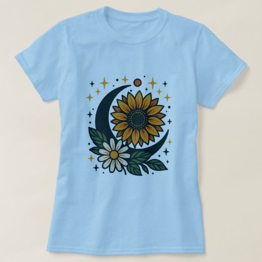 Celestial Flower Women's T-Shirt (Design voorkant)