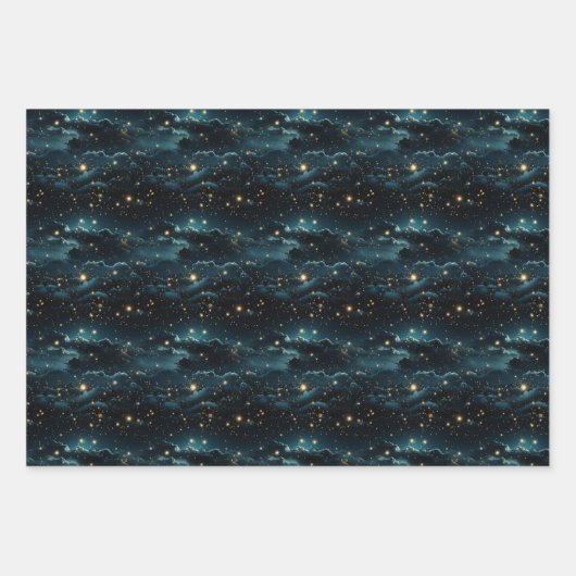 Celestial fluistert inpakpapier (Voorkant 2)