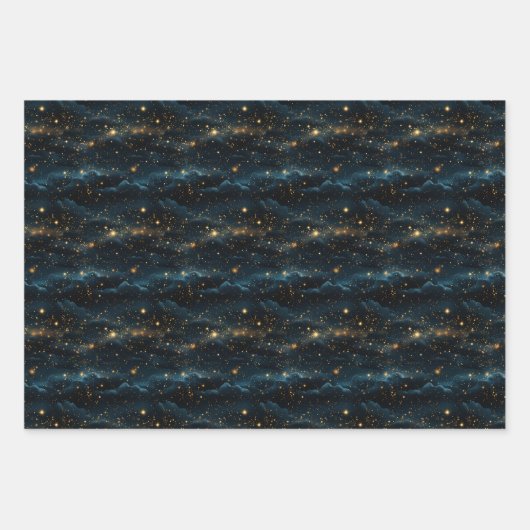 Celestial fluistert inpakpapier (Voorkant)