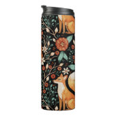 Celestial Fox in a Starry Night Sky Thermosbeker (Geroteerd rechts)