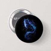 Celestial Fox Spirit Ronde Button 5,7 Cm (Voorkant /achterkant)