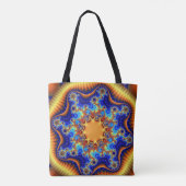 Celestial Fractalscope Canvas tas (Achterkant)
