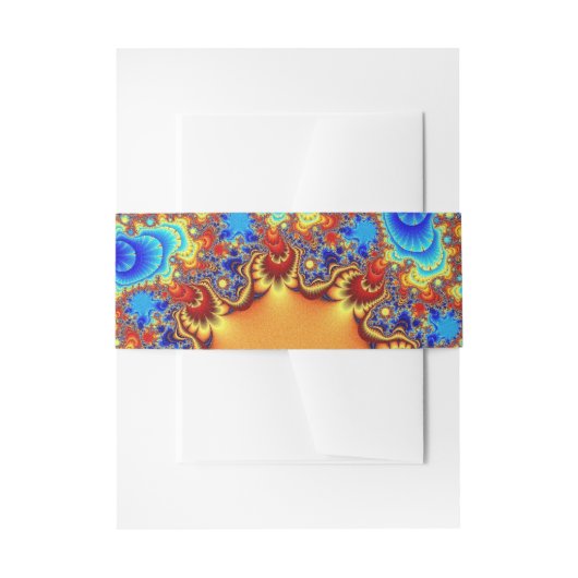 Celestial Fractalscope Uitnodigingen Wikkel (Voorkant Voorbeeld)