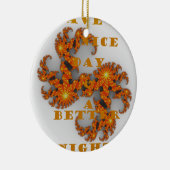 Celestial Galactic heeft een mooie dag en betere n Keramisch Ornament (Rechts)