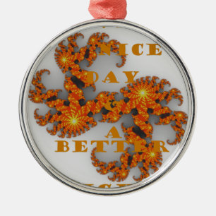 Celestial Galactic heeft een mooie dag en betere n Metalen Ornament