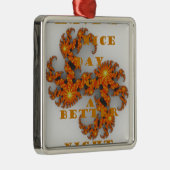 Celestial Galactic heeft een mooie dag en betere n Metalen Ornament (Rechts)