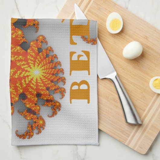 Celestial Galactic heeft een mooie dag en betere n Theedoek (Quarter Fold)