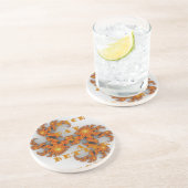 Celestial Galactic heeft een mooie dag en betere n Zandsteen Onderzetter (Zijkant)