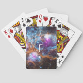Celestial Galaxy | Monogram Pokerkaarten (Achterkant)