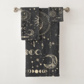 Celestial Galaxy Occult Pattern Bad Handdoek (Insitu)