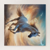 Celestial Gallop-The Dream Horse in Flight Legpuzzel (Horizontaal)