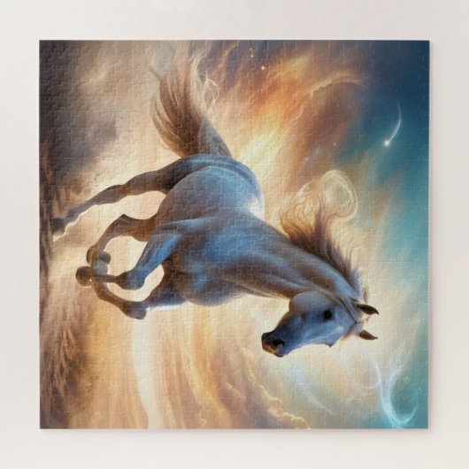 Celestial Gallop-The Dream Horse in Flight Legpuzzel (Horizontaal)