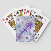 Celestial Gambit: Adventurous Sagittarius Pokerkaarten (Achterkant)