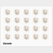 Celestial Garden” Mystical Floral Sticker (Vel)
