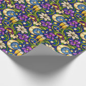 Celestial Garden Toast Pattern Cadeaupapier (Hoek)