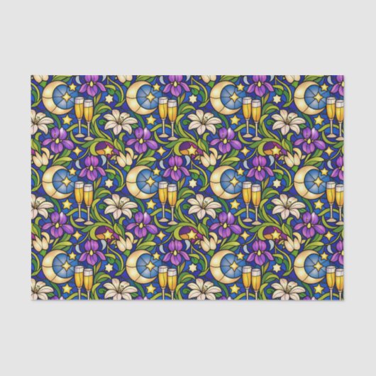 Celestial Garden Toast Pattern Tissuepapier (Voorkant)