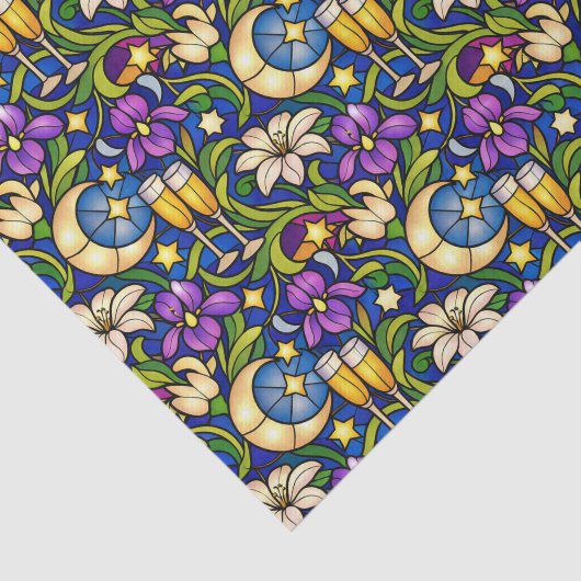 Celestial Garden Toast Pattern Tissuepapier (Detail)