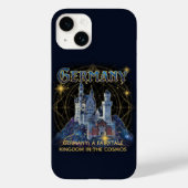 Celestial Germany Neuschwanstein Castle Art Case-Mate iPhone Case (Achterkant)