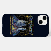 Celestial Germany Neuschwanstein Castle Art Case-Mate iPhone Case (Achterkant (horizontaal))