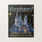 Celestial Germany Neuschwanstein Castle Art Legpuzzel (Verticaal)