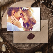 Celestial Geschreven in de Sterren Foto Bruiloft Save The Date