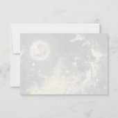 Celestial geschreven in de sterren RSVP Kaartje (Achterkant)