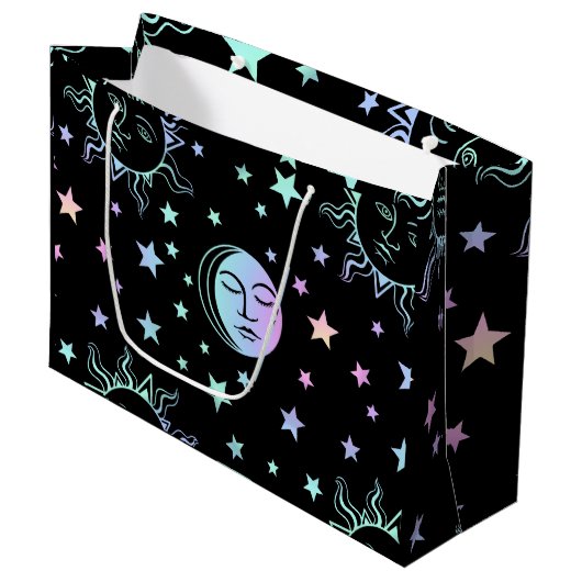 Celestial Gift Bag Groot Cadeauzakje (Voorkant Gekanteld)