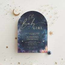 Celestial Gift Midnight Blue Star Arch Baby shower