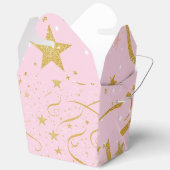 Celestial Gift – Pink & Gold Star Gift Box Bedankdoosjes (Open)