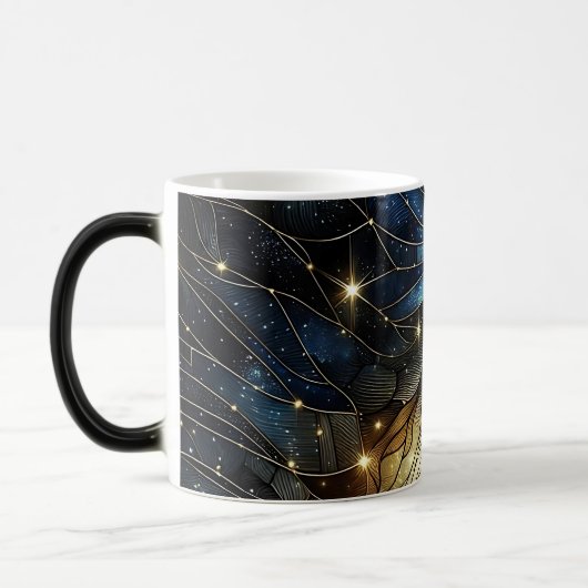 Celestial Glas in lood Art mok (Links)