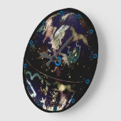 Celestial Globe Modern Wall Clock Grote Klok (Hoek)