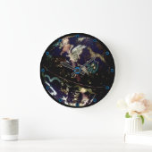 Celestial Globe Modern Wall Clock Grote Klok (Huis)