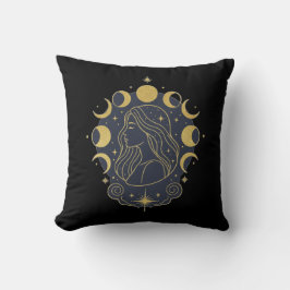 Celestial Goddess Moon & Stars Women’s T-Shirt Kussen