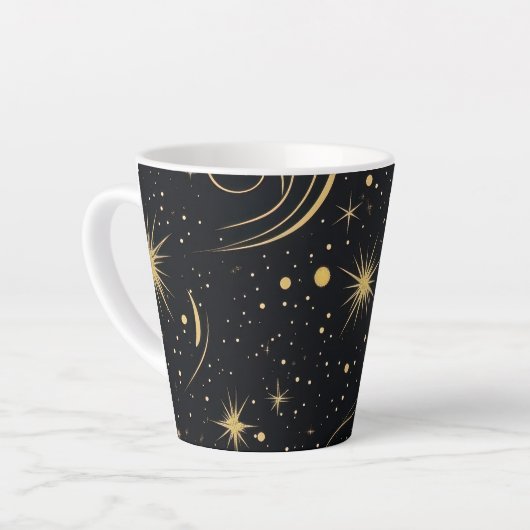 Celestial Gold Espresso Cup Latte Mok (Linkerhoek)