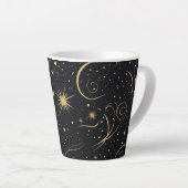 Celestial Gold Espresso Cup Latte Mok (Rechterhoek)