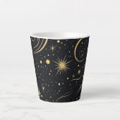 Celestial Gold Espresso Cup Latte Mok (Voorkant)