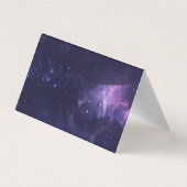 Celestial Gold Moons Stars Thank You Card Visitekaartje (Achterkant)