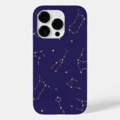 Celestial Gold Star Solareclipse Thema Case-Mate iPhone Case (Achterkant)