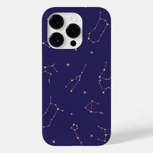 Celestial Gold Star Solareclipse Thema Case-Mate iPhone 14 Pro Hoesje