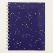 Celestial Gold Star Solareclipse Thema Planner (Voorkant)